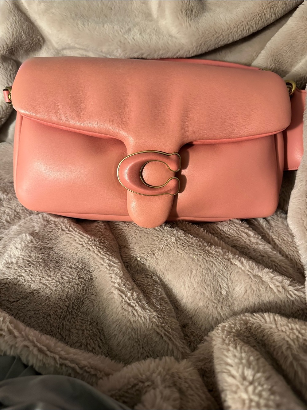 Coach Pink Pillow Tabby 26